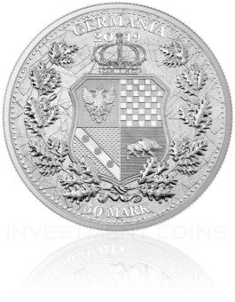 Columbia und Germania 10 OZ 2019 Germania Mint