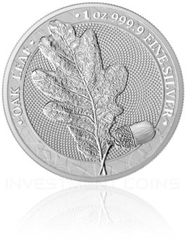 Germania Mint Oak Leaf 2019 1 OZ